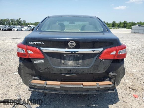 2017 Nissan Sentra S with VIN 3N1AB7AP2HY284139, listed as a Copart auction lot 61198815 with 178,803 mi miles and Salvage title. Bid and sale history available at DreamBid. Image 6.