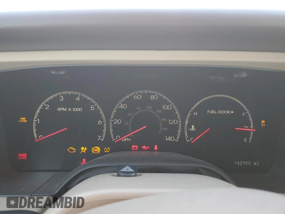2005 Lincoln Aviator with VIN 5LMEU88H65ZJ29164, listed as a Copart auction lot 48193245 with 142,988 mi miles and Salvage title. Bid and sale history available at DreamBid. Image 9.