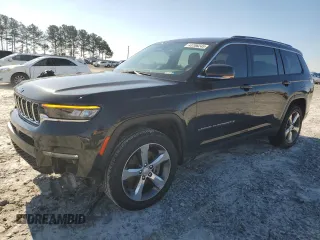 2021 Jeep Grand Cherokee Limited z VIN 1C4RJJBG0M8203949, wystawiony jako Copart lot #43706245 z przebiegiem Nie podano mil oraz Szkoda całkowita • Salvage title. Historia ofert i sprzedaży dostępna na DreamBid. Obrazek 1.