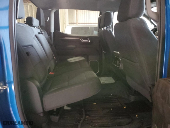 2022 GMC Sierra 1500 Elevation with VIN 1GTPHCED2NZ598910, listed as a Copart auction lot 61255804 with 34,686 mi miles and Salvage Title. Bid and sale history available at carsss.com. Image 10.