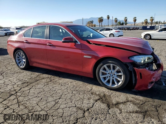 2014 BMW 5 Series 535i xDrive with VIN WBA5B3C5XED535908, listed as a Copart auction lot 47053305 with 78,205 mi miles and Salvage Title. Bid and sale history available at carsss.com. Image 4.
