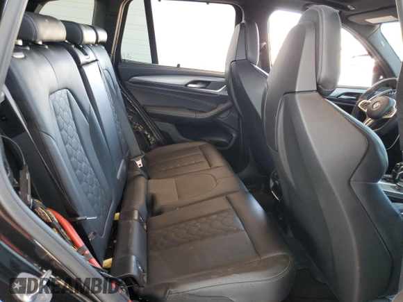 2020 BMW X3 M Competition with VIN 5YMTS0C0XL9B25357, listed as a Copart auction lot 62600425 with 48,810 mi miles and Salvage title. Bid and sale history available at DreamBid. Image 10.