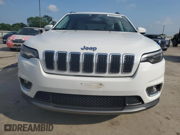 2019 Jeep Cherokee Limited with VIN 1C4PJLDB3KD340005, listed as a Copart auction lot 54223125 with 75,898 mi miles and Clean title. Bid and sale history available at DreamBid. Image 5.