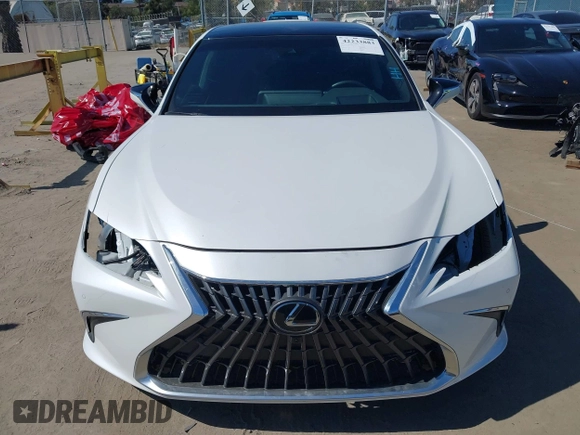 2024 Lexus ES 350 Luxury with VIN 58AEZ1B15RU175250, listed as a IAAI auction lot 42233883 with 14,483 mi miles and . Bid and sale history available at DreamBid. Image 13.