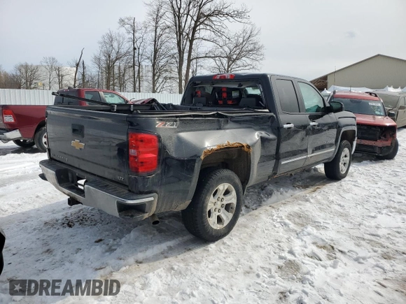 2014 Chevrolet Silverado 1500 LTZ with VIN 1GCVKSECXEZ237970, listed as a Copart auction lot 47239065 with 147,896 mi miles and Salvage Title. Bid and sale history available at DreamBid. Image 3.