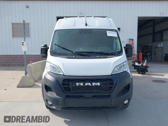 2024 Ram ProMaster Cargo Tradesman with VIN 3C6LRVDG0RE121355, listed as a IAAI auction lot 41891170 with 22,837 mi miles and . Bid and sale history available at DreamBid. Image 12.