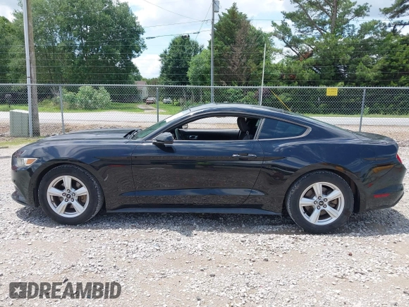 2015 Ford Mustang V6 with VIN 1FA6P8AM1F5431065, listed as a IAAI auction lot 42352535 with 110,274 mi miles and . Bid and sale history available at DreamBid. Image 14.