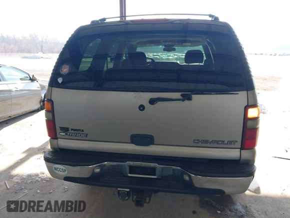 2001 Chevrolet Tahoe LT with VIN 1GNEK13T91J286994, listed as a IAAI auction lot 41416029 with 203,341 mi miles. Bid and sale history available at carsss.com. Image 16.