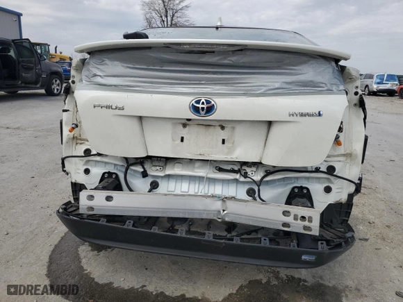 2016 Toyota Prius Four with VIN JTDKARFU9G3009132, listed as a Copart auction lot 49862275 with 96,347 mi miles and Salvage Title. Bid and sale history available at carsss.com. Image 6.