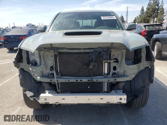 2022 Toyota Tacoma SR5 with VIN 3TMBZ5DN9NM033861, listed as a Copart auction lot 53704065 with 55,386 mi miles and Salvage title. Bid and sale history available at DreamBid. Image 5.