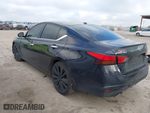 2019 Nissan Altima Platinum with VIN 1N4BL4FV4KC107201, listed as a IAAI auction lot 41483963 with 105,403 mi miles and . Bid and sale history available at carsss.com. Image 3.