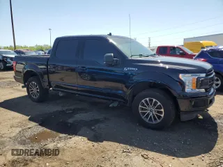 2019 Ford F-150 XL with VIN 1FTEW1EP4KFB89557, listed as a Copart auction lot 55915915 with 87,299 mi miles and Clean title. Bid and sale history available at DreamBid. Image 4.