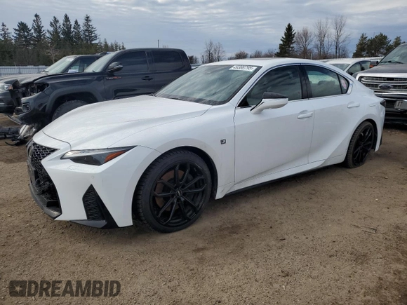 2023 Lexus IS with VIN JTHGZ1E29P5029500, listed as a Copart auction lot 49386795 with 33,717 mi miles and Clean Title. Bid and sale history available at carsss.com. Image 1.