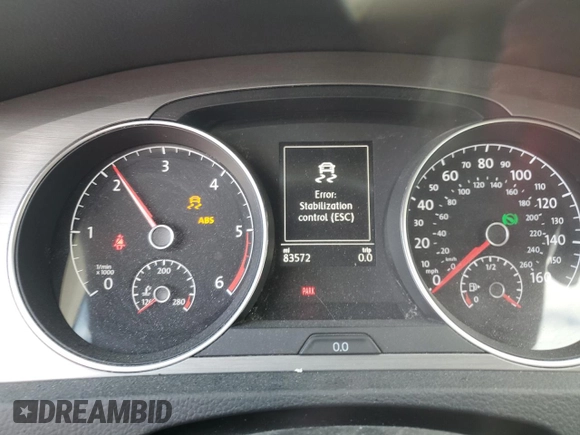 2015 Volkswagen Golf SportWagen TDI SE with VIN 3VWCA7AU1FM513989, listed as a Copart auction lot 78000464 with 83,572 mi miles and Salvage Title. Bid and sale history available at carsss.com. Image 9.