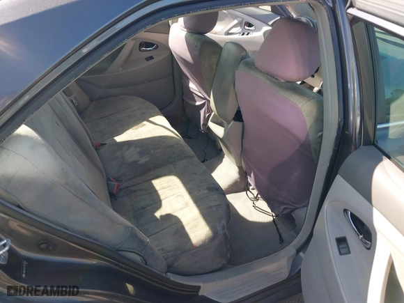 2007 Toyota Camry CE with VIN JTNBE46K273074924, listed as a IAAI auction lot 41598508 with 85,469 mi miles. Bid and sale history available at carsss.com. Image 8.
