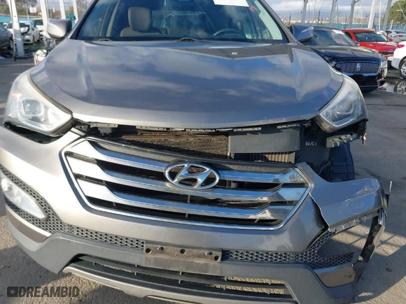 2014 Hyundai Santa Fe Sport with VIN 5XYZU3LA8EG185627, listed as a IAAI auction lot 41592463 with NaN miles. Bid and sale history available at carsss.com. Image 6.