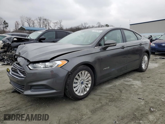 2016 Ford Fusion SE Hybrid with VIN 3FA6P0LU8GR139507, listed as a Copart auction lot 46092965 with 79,532 mi miles and Salvage Title. Bid and sale history available at carsss.com. Image 1.