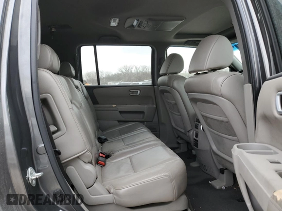 2011 Honda Pilot EX-L with VIN 5FNYF4H61BB046264, listed as a Copart auction lot 49599525 with 186,908 mi miles and Salvage Title. Bid and sale history available at carsss.com. Image 12.