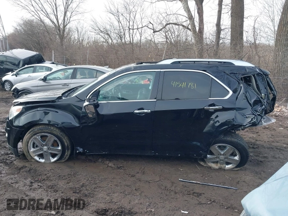 2014 Chevrolet Equinox LTZ with VIN 2GNALDEK5E6205123, listed as a IAAI auction lot 41541781 with 98,784 mi miles and . Bid and sale history available at DreamBid. Image 15.