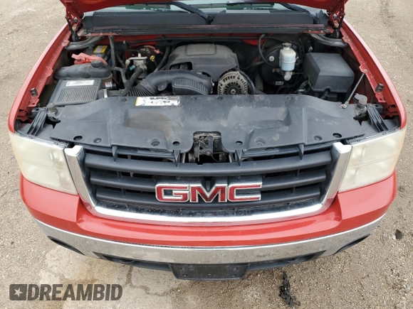 2008 GMC Sierra 1500 Work Truck z VIN 2GTEK13MX81100983, wystawiony jako Copart lot #53109175 z przebiegiem 133 021 mil mil oraz Szkoda całkowita • Salvage title. Historia ofert i sprzedaży dostępna na DreamBid. Obrazek 11.