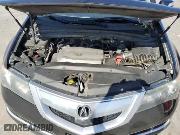 2013 Acura MDX Advance Pkg with VIN 2HNYD2H6XDH516731, listed as a Copart auction lot 76953144 with 168,951 mi miles and Salvage Title. Bid and sale history available at carsss.com. Image 12.