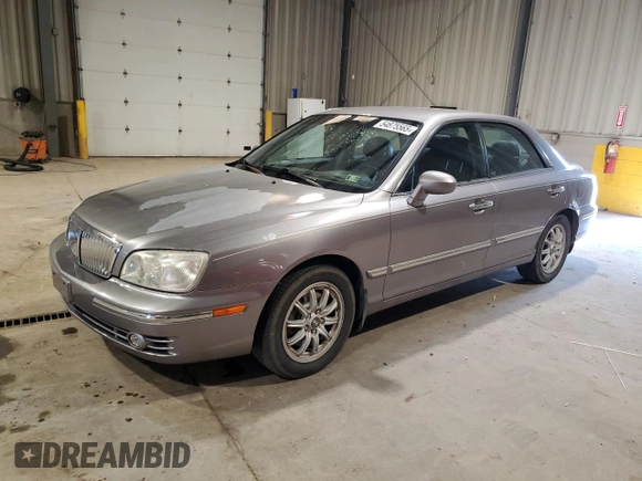 2005 Hyundai XG with VIN KMHFU45E55A421137, listed as a Copart auction lot 54875565 with 58,818 mi miles and Clean Title. Bid and sale history available at carsss.com. Image 1.