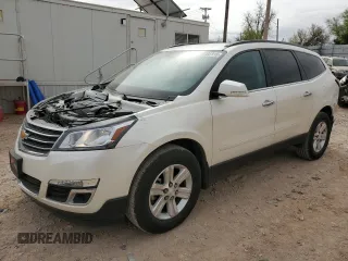 2014 Chevrolet Traverse LT with VIN 1GNKRGKD3EJ323877, listed as a Copart auction lot 50702315 with 161,278 mi miles and Salvage Title. Bid and sale history available at carsss.com. Image 1.