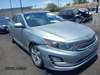 2014 Kia Optima EX with VIN KNAGN4ADXE5065826, listed as a IAAI auction lot 42773116 with 132,442 mi miles and . Bid and sale history available at DreamBid. Image 1.
