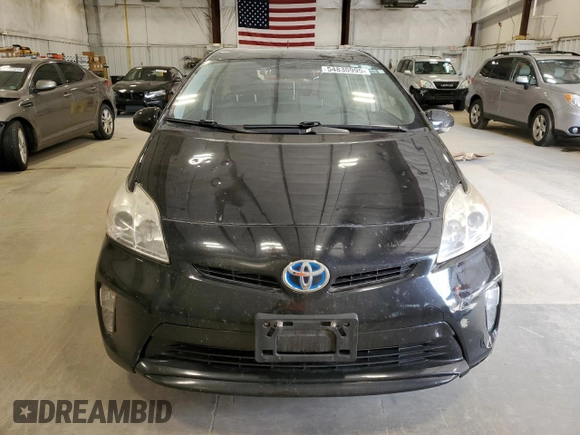 2012 Toyota Prius One with VIN JTDKN3DU5C5488930, listed as a Copart auction lot 54830995 with 163,413 mi miles and Non Repairable. Bid and sale history available at DreamBid. Image 5.