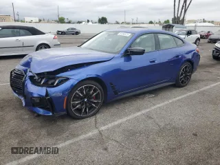 2025 BMW 4 Series z VIN WBA53FB00SFU24966, wystawiony jako Copart lot #53396975 z przebiegiem 3 459 mil mil oraz Szkoda całkowita • Salvage title. Historia ofert i sprzedaży dostępna na DreamBid. Obrazek 1.