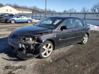 2004 Mazda 3 s with VIN JM1BK343X41194075, listed as a Copart auction lot 42336485 with Not Provided miles and Salvage Title. Bid and sale history available at carsss.com. Image 1.