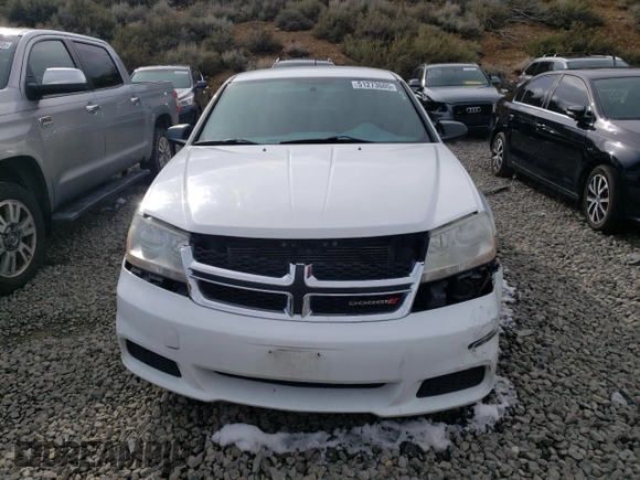 2014 Dodge Avenger SE with VIN 1C3CDZAB6EN233417, listed as a Copart auction lot 51273605 with 137,722 mi miles and Salvage Title. Bid and sale history available at DreamBid. Image 5.