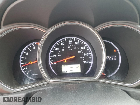 2011 Nissan Murano S with VIN JN8AZ1MU4BW066598, listed as a Copart auction lot 81093824 with 290,174 mi miles and Salvage Title. Bid and sale history available at carsss.com. Image 9.
