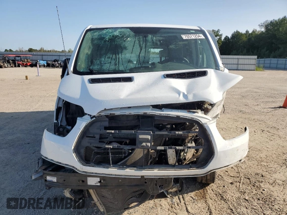 2015 Ford Transit Cargo with VIN 1FTNR1ZM0FKA55889, listed as a Copart auction lot 70571254 with 198,831 mi miles and Salvage Title. Bid and sale history available at DreamBid. Image 5.