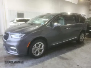 2021 Chrysler Pacifica Limited z VIN 2C4RC3GG7MR587036, wystawiony jako Copart lot #54310285 z przebiegiem 94 300 mil mil oraz Szkoda całkowita • Salvage title. Historia ofert i sprzedaży dostępna na DreamBid. Obrazek 1.