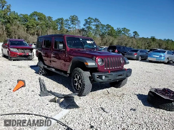 2022 Jeep Wrangler Unlimited Rubicon z VIN 1C4HJXFG1NW116549, wystawiony jako Copart lot #41506125 z przebiegiem 58 822 mil mil oraz Czysty tytuł • Clean title. Historia ofert i sprzedaży dostępna na DreamBid. Obrazek 15.