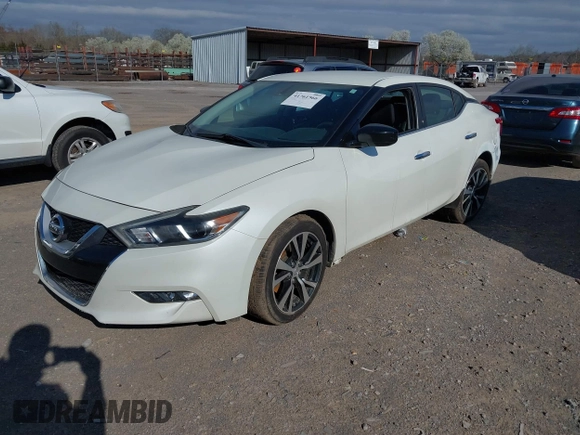 2017 Nissan Maxima Platinum with VIN 1N4AA6AP9HC444350, listed as a IAAI auction lot 41761566 with 90,604 mi miles and . Bid and sale history available at DreamBid. Image 2.