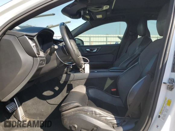 2019 Volvo S60 R-Design with VIN 7JR102FM1KG015838, listed as a Copart auction lot 46232505 with 65,404 mi miles and Salvage Title. Bid and sale history available at carsss.com. Image 7.