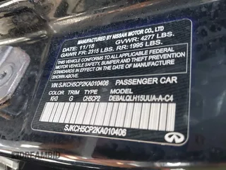 2019 Infiniti QX30 Luxe с VIN SJKCH5CP2KA010406, выставлен на аукционе IAAI как лот 41785616 с пробегом 122 582 миль миль и . История ставок и продаж доступна на DreamBid. Изображение 9.