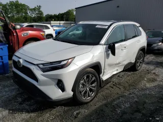 2024 Toyota RAV4 Hybrid XLE Premium z VIN 4T3B6RFV1RU174487, wystawiony jako Copart lot #57208645 z przebiegiem 9 911 mil mil oraz Szkoda całkowita • Salvage title. Historia ofert i sprzedaży dostępna na DreamBid. Obrazek 1.