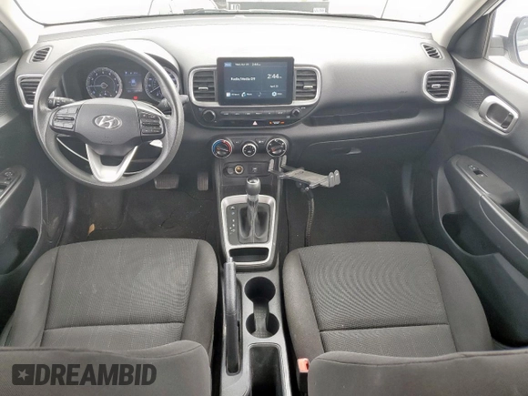 2020 Hyundai Venue SE with VIN KMHRB8A39LU037520, listed as a Copart auction lot 53607435 with 157,717 mi miles and Salvage Title. Bid and sale history available at DreamBid. Image 8.
