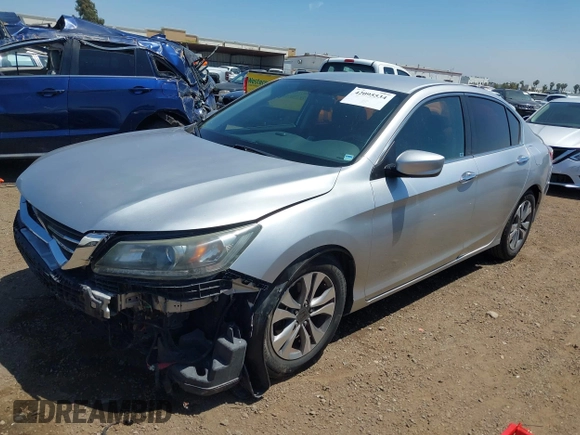 2014 Honda Accord LX with VIN 1HGCR2F39EA082037, listed as a IAAI auction lot 42095534 with 110,235 mi miles and . Bid and sale history available at carsss.com. Image 17.