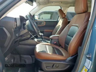 2022 Ford Bronco Sport Badlands z VIN 3FMCR9D9XNRD72951, wystawiony jako Copart lot #52829895 z przebiegiem 54 054 mil mil oraz Szkoda całkowita • Salvage title. Historia ofert i sprzedaży dostępna na DreamBid. Obrazek 7.