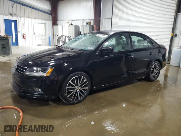 2017 Volkswagen Jetta Sport with VIN 3VWD17AJ0HM300139, listed as a Copart auction lot 53971555 with 68,515 mi miles and Salvage title. Bid and sale history available at DreamBid. Image 1.