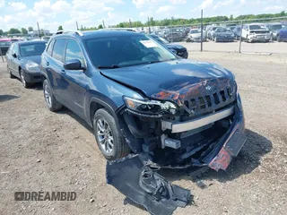 2020 Jeep Cherokee Altitude with VIN 1C4PJMLX7LD636746, listed as a IAAI auction lot 42271942 with 54,435 mi miles and . Bid and sale history available at DreamBid. Image 1.