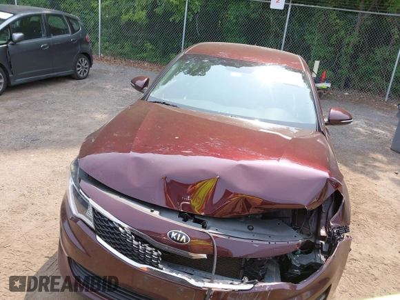 2018 Kia Optima LX with VIN 5XXGT4L36JG185545, listed as a IAAI auction lot 42434301 with 118,303 mi miles and . Bid and sale history available at DreamBid. Image 12.