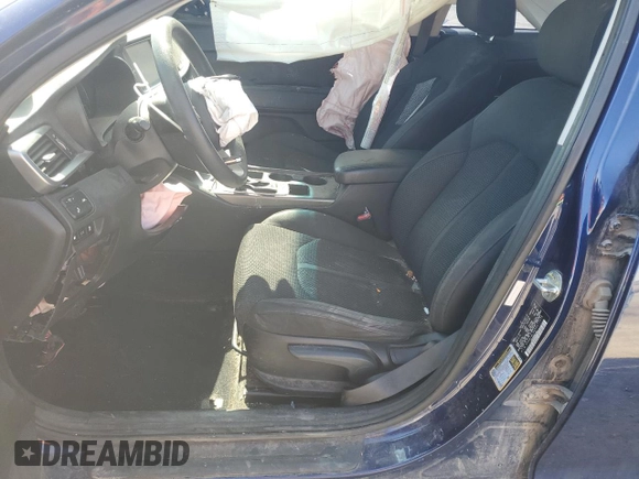 2019 Kia Optima LX with VIN 5XXGT4L33KG277679, listed as a Copart auction lot 48365435 with 124,878 mi miles and Salvage Title. Bid and sale history available at carsss.com. Image 7.