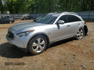 2010 Infiniti FX with VIN JN8AS1MU4AM802471, listed as a Copart auction lot 51845465 with 39,794 mi miles and Salvage title. Bid and sale history available at DreamBid. Image 1.