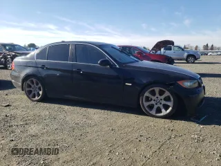 2007 BMW 3 Series 335i with VIN WBAVB73557KY62173, listed as a Copart auction lot 41461935 with 0 mi miles and Clean Title. Bid and sale history available at carsss.com. Image 4.