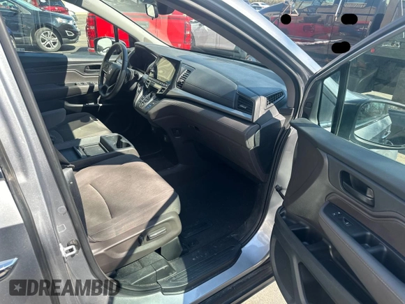 2022 Honda Odyssey EX with VIN 5FNRL6H50NB022655, listed as a Copart auction lot 51377325 with 26,325 mi miles and Clean Title. Bid and sale history available at DreamBid. Image 5.